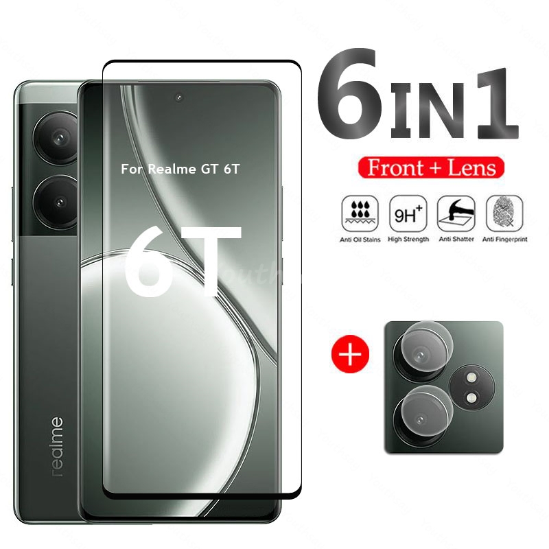 Realme Gt 6 - Para Realme GT 6T vidrio 3D