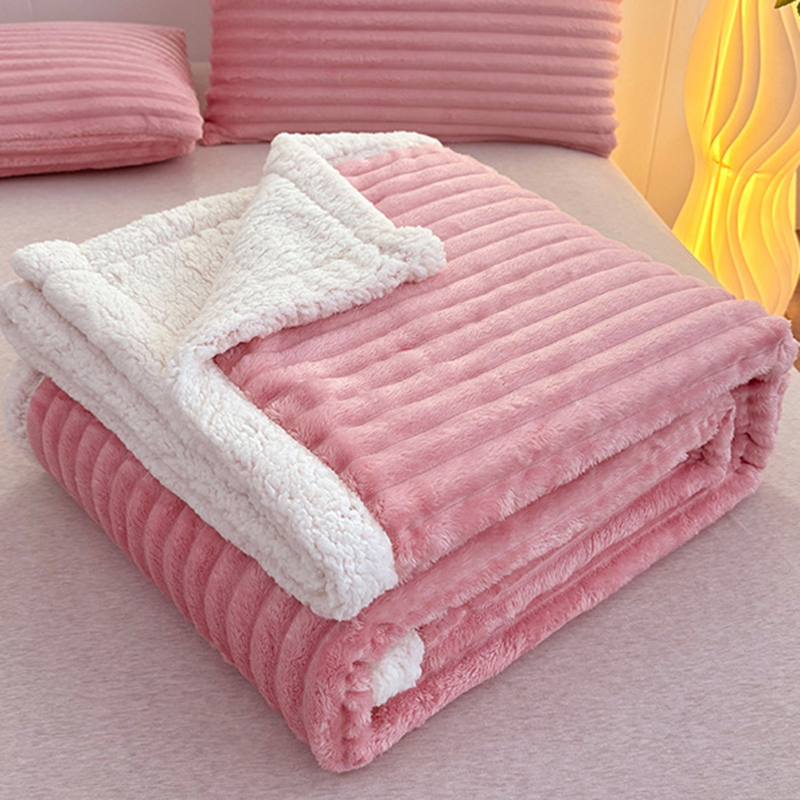 Cashmere Throw Blanket - 1 Pieza de Manta de Felpa